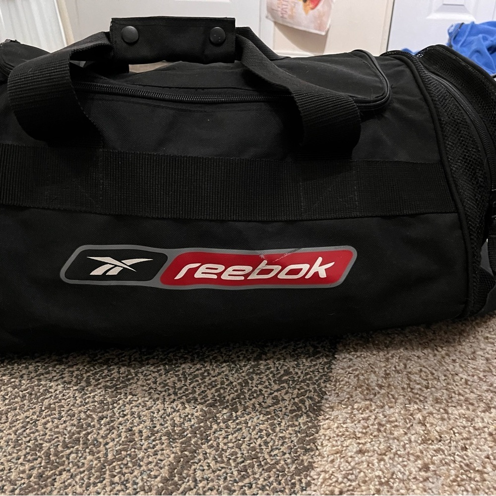 Reebok Black Duffel Bag